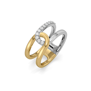 Twined Radiance - Lab Diamond Ring