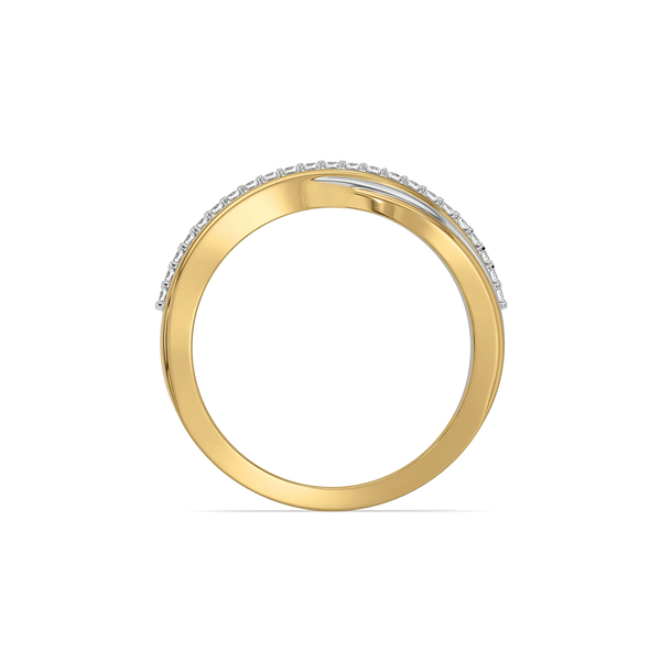 Tonal Rhythm Lab Grown Diamond Ring Online in India - Lukson 