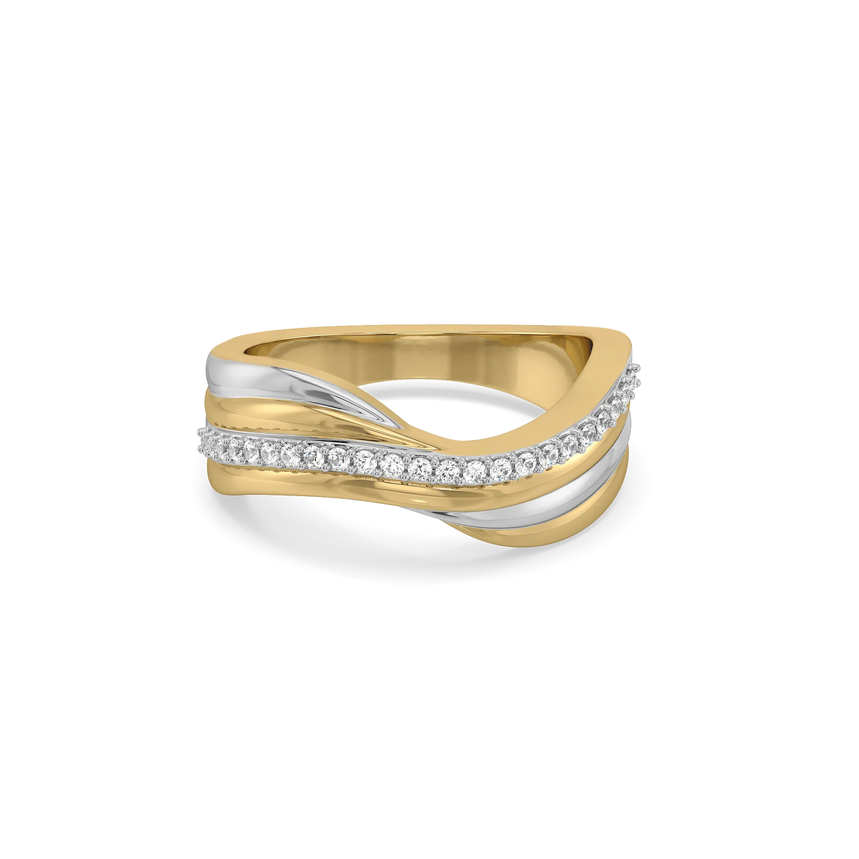 Tonal Rhythm - Lab Diamond Ring