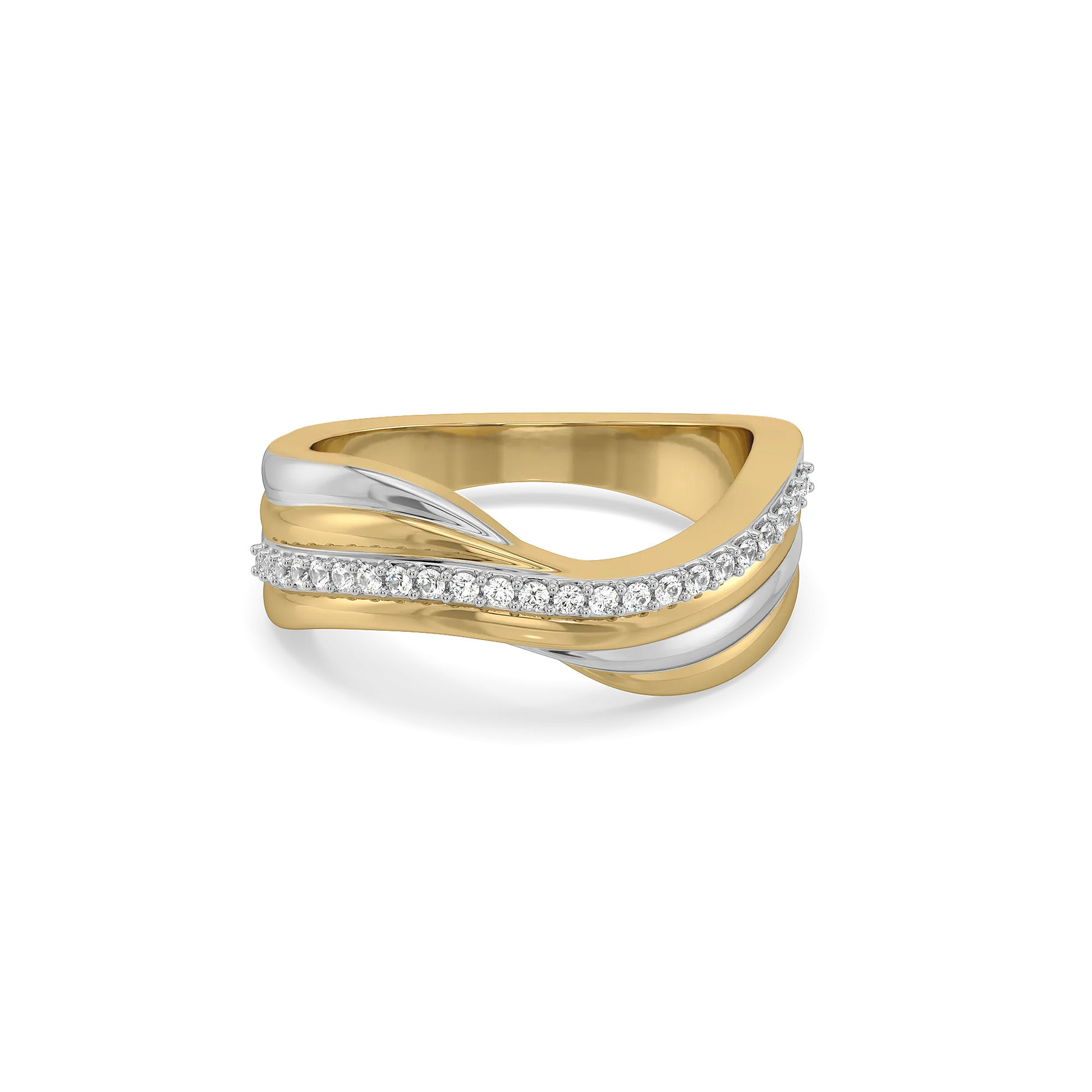Tonal Rhythm - Lab Diamond Ring