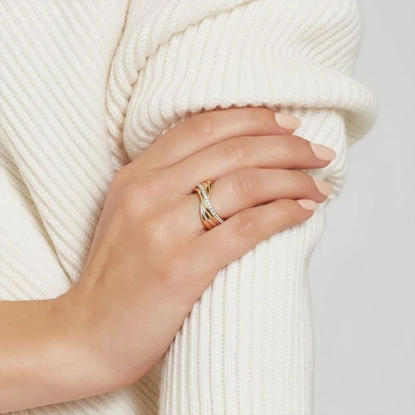 Tonal Rhythm - Lab Diamond Ring