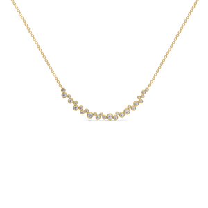 Morning Frost - Lab Diamond Solitaire Necklace