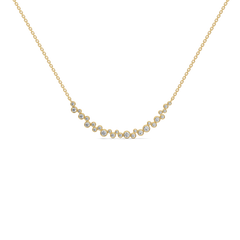 Morning Frost - Lab Diamond Solitaire Necklace