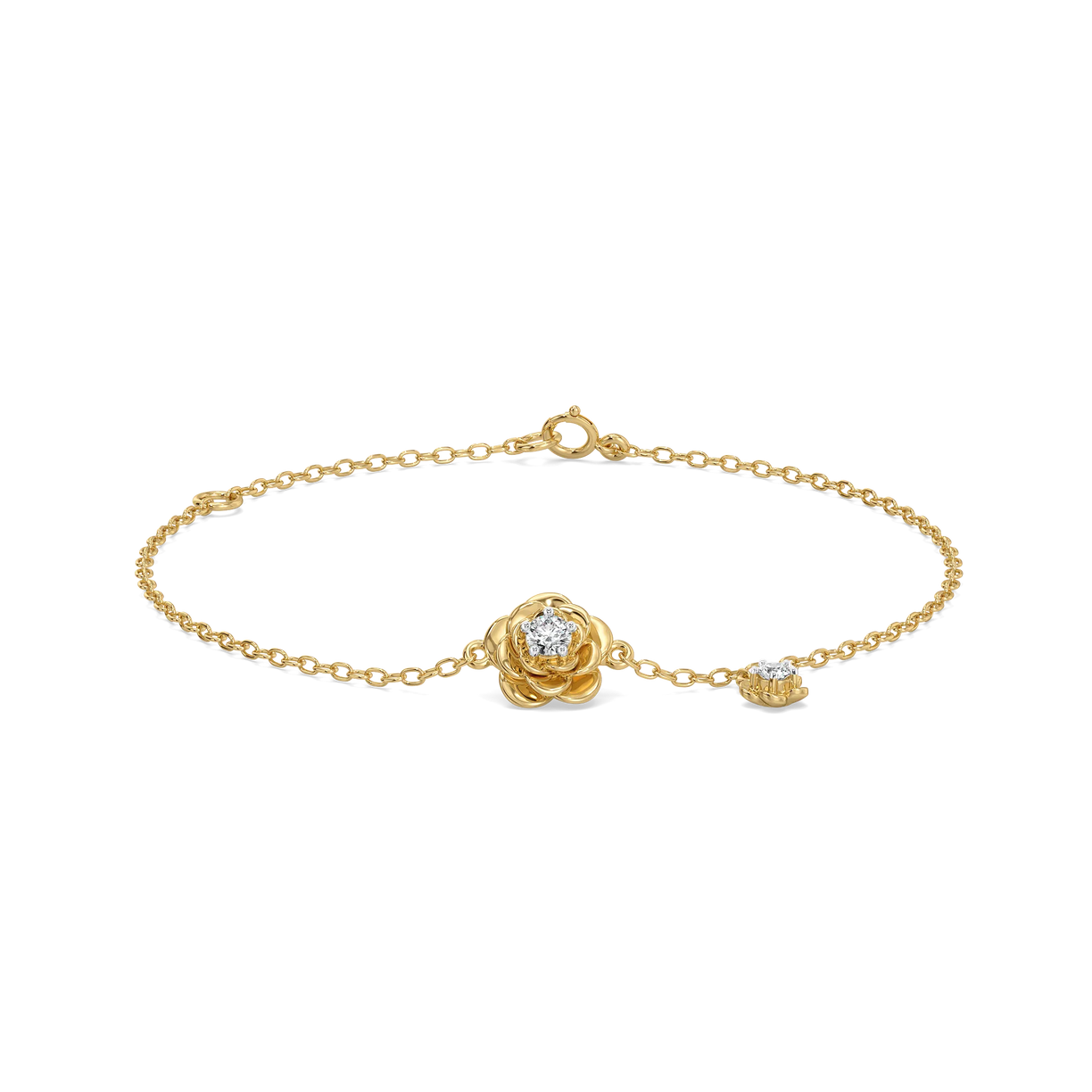 Blush Rosé - Lab Diamond Solitaire Bracelet