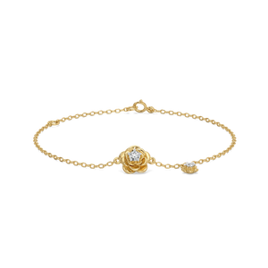 Blush Rosé - Lab Diamond Solitaire Bracelet