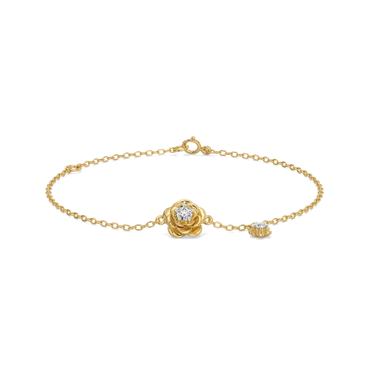 Blush Rosé - Lab Diamond Solitaire Bracelet