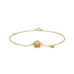 Blush Rosé - Lab Diamond Solitaire Bracelet