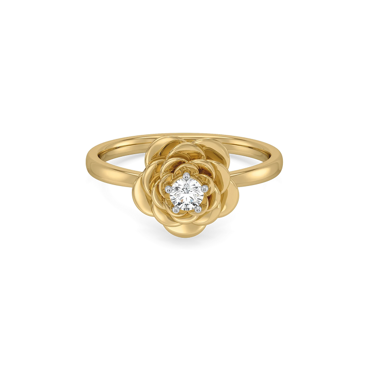 Blush Rosé - Lab Diamond Solitaire Ring