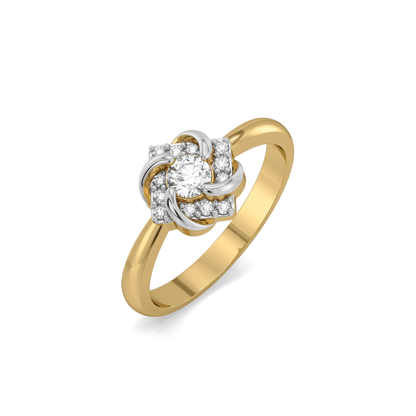Lukson Encased Solitaire Lab Grown Diamond Rings