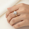 Lukson Encased Solitaire Lab Grown Diamond Rings in India