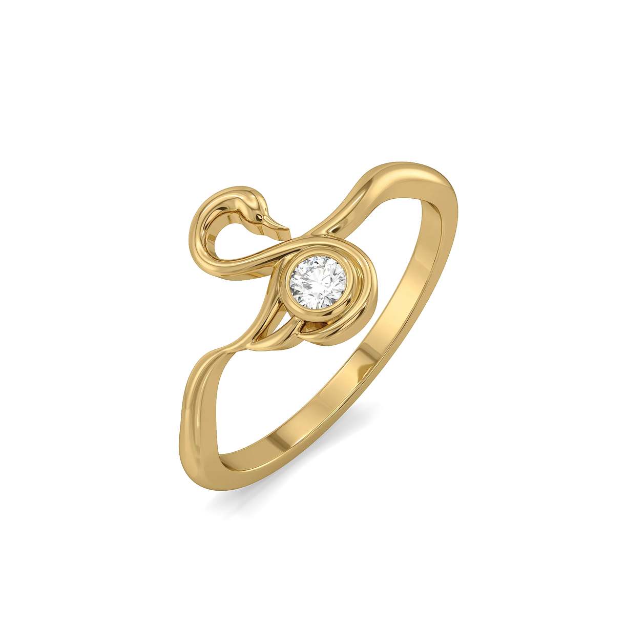 Swan Grace - Lab Diamond Ring