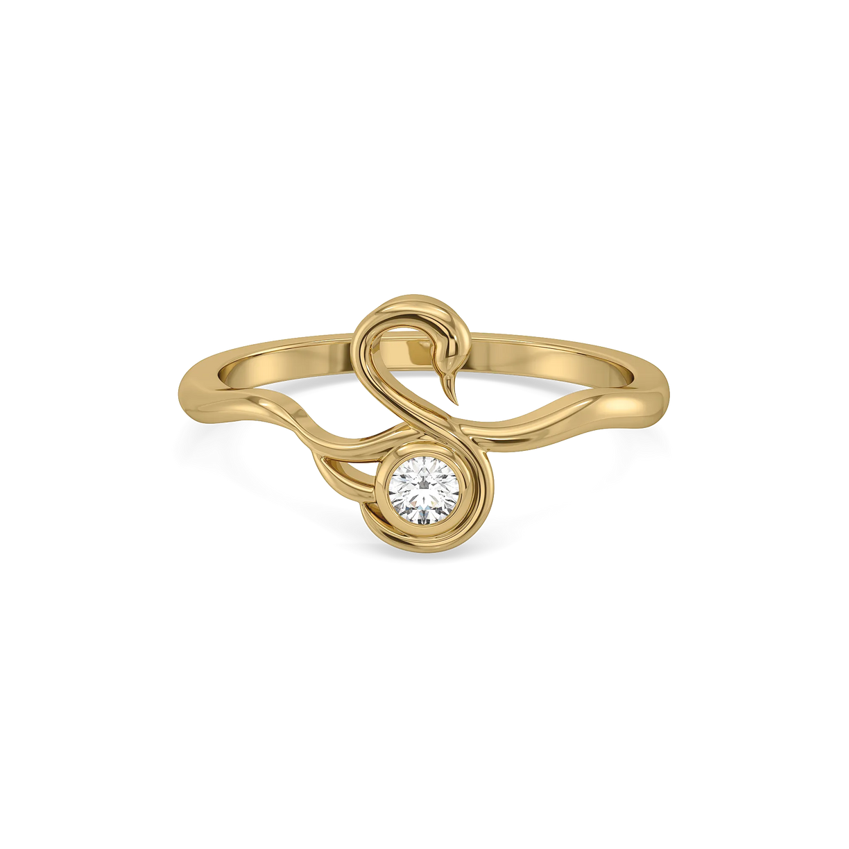 Swan Grace - Lab Diamond Ring