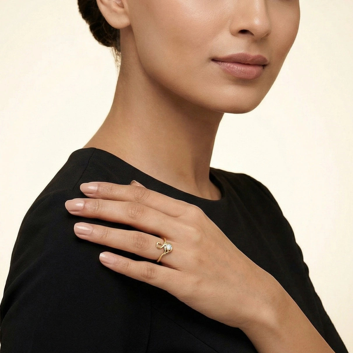 Lukson Swan Grace Lab Grown Diamond Ring Online