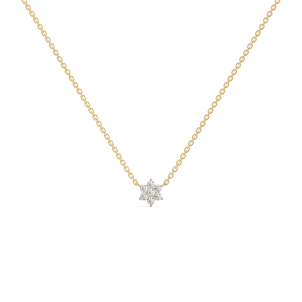 Floral Essence - Lab Grown Diamond Necklace