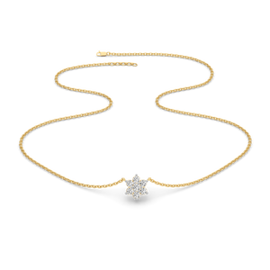 Floral Essence - Lab Diamond Necklace