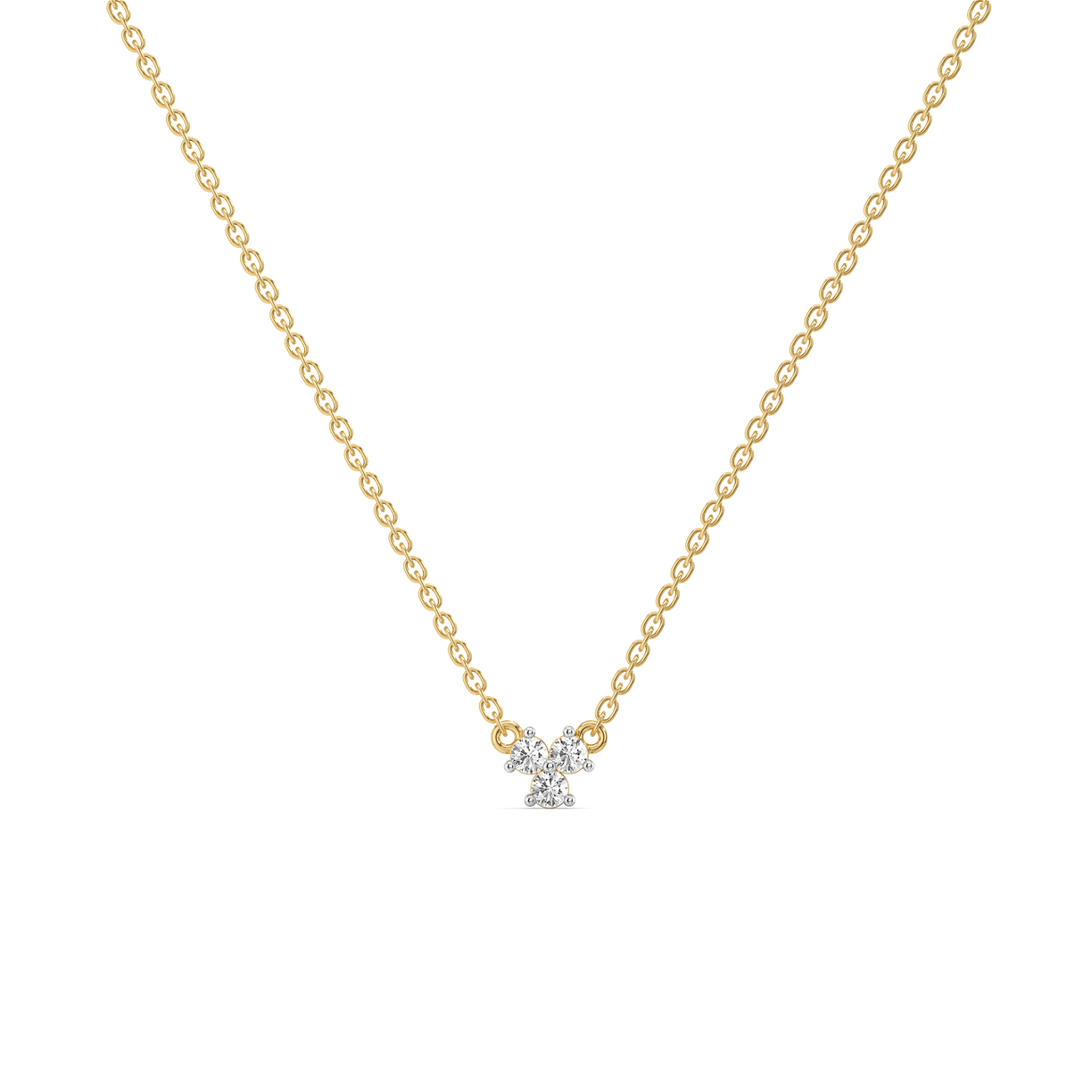 Trinity Glow - Lab Grown Diamond Necklace