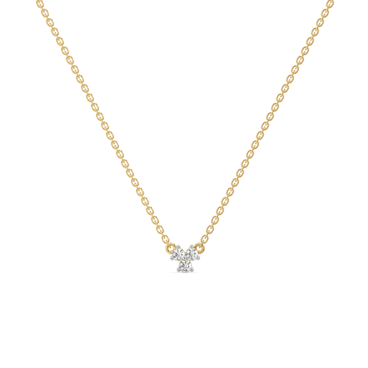 Trinity Glow - Lab Diamond Necklace