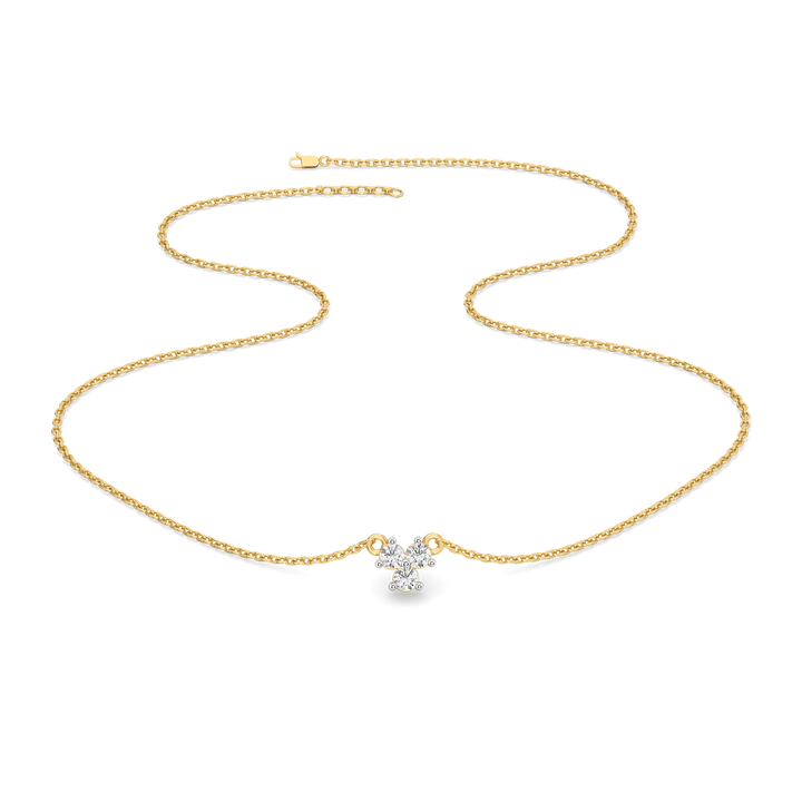 Trinity Glow - Lab Diamond Necklace