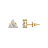 Trinity Glow - Lab Diamond Stud Earrings