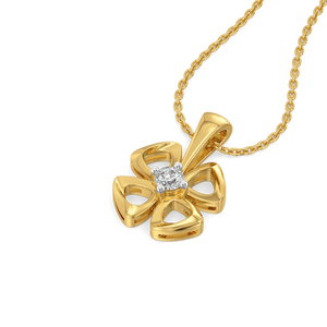 Ever Bloom - Lab Diamond Pendant