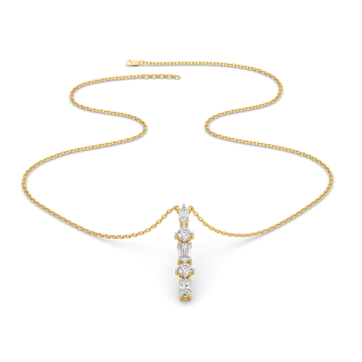 Celestial Line - Lab Diamond Necklace