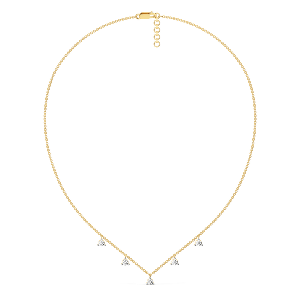 Starlace - Lab Grown Diamond Necklace - Lukson 