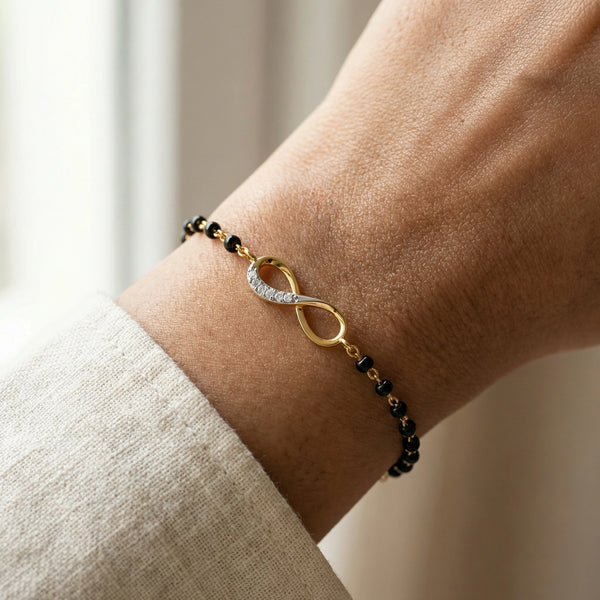 Endless Union - Lab Diamond Mangalsutra Bracelet