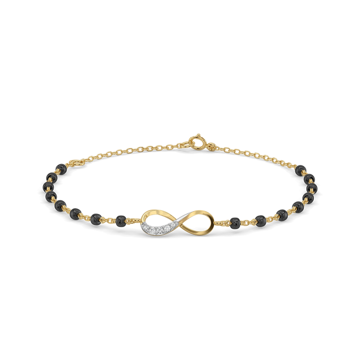 Endless Union - Lab Diamond Mangalsutra Bracelet