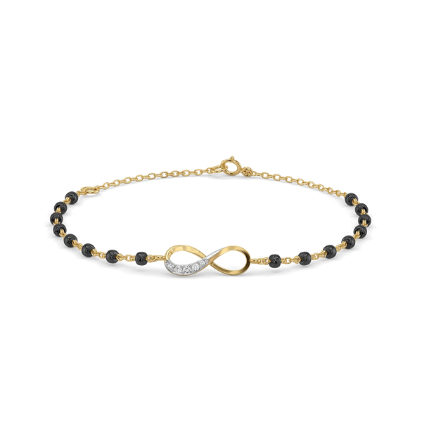 Endless Union - Lab Diamond Mangalsutra Bracelet