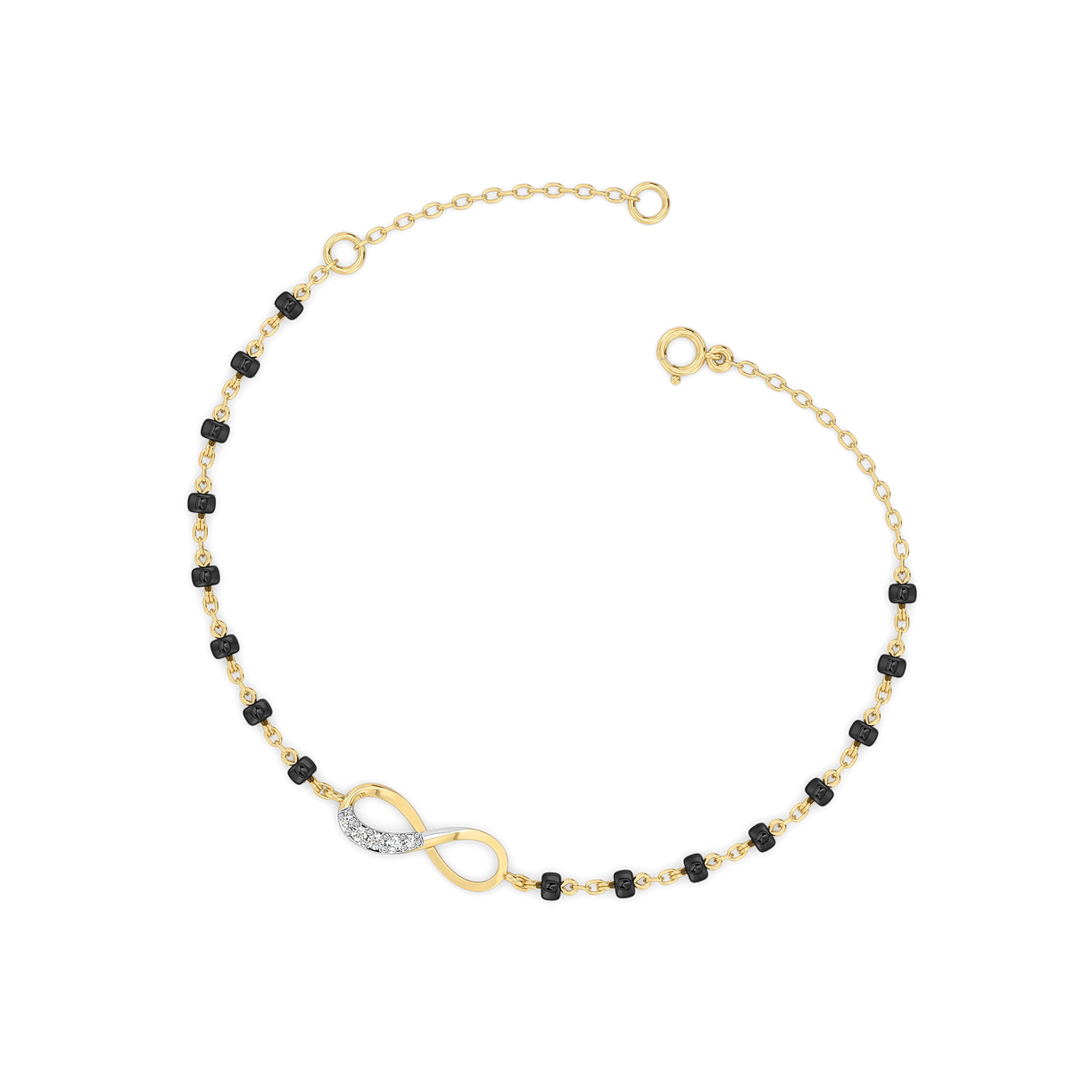 Endless Union - Lab Diamond Mangalsutra Bracelet