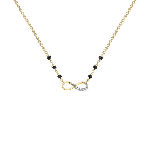 Lukson Endless Union - Lab Grown Diamond Mangalsutra Necklace