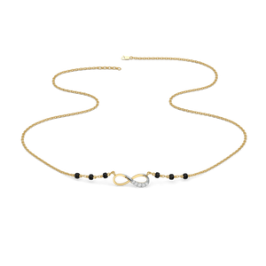 Endless Union - Lab Diamond Mangalsutra Necklace