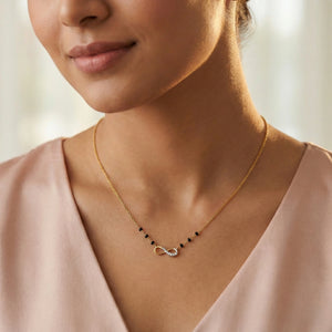 Endless Union - Lab Diamond Mangalsutra Necklace