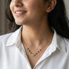 Floral Promise - Lab Grown Diamond Mangalsutra Necklace Online- Lukson 