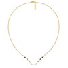 Sacred Arc 18k Gold - Lab Grown Diamond Mangalsutra Necklace - Lukson 