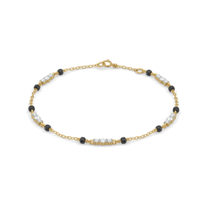 Subtle Promise - Lab Diamond Mangalsutra Bracelet