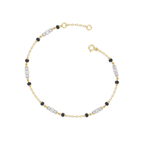 Subtle Promise - Lab Diamond Mangalsutra Bracelet