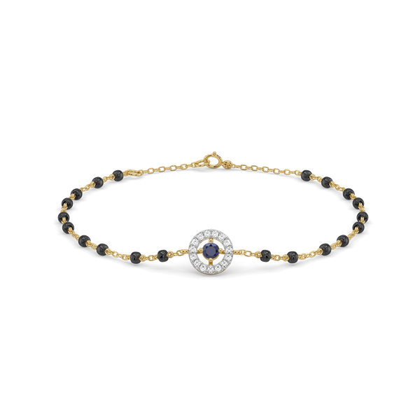 Protective Aura - Lab Diamond Mangalsutra Bracelet