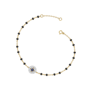 Protective Aura - Lab Diamond Mangalsutra Bracelet