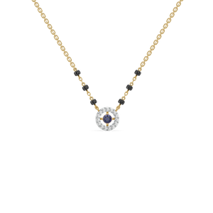 Protective Aura - Lab Diamond Mangalsutra Necklace