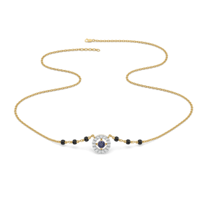Protective Aura - Lab Diamond Mangalsutra Necklace