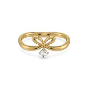 Sweet Knot - Lab Diamond Ring