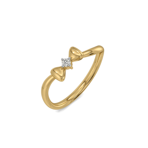 Little Bow - Lab Diamond Ring