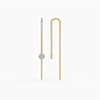 Floating - Lab Diamond Sui Dhaga Earrings