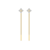 Skyline Drops - Lab Diamond Sui Dhaga Earrings