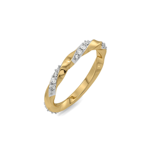 Intertwined - Lab Diamond Ring
