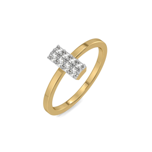 Rectangular Muse - Lab Diamond Ring