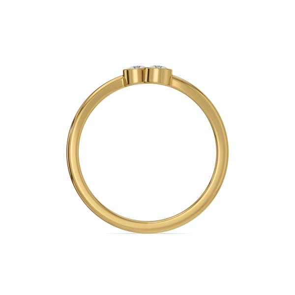 Crosslight - Lab Diamond Ring