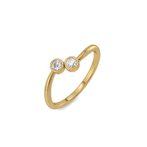 Crosslight - Lab Diamond Ring
