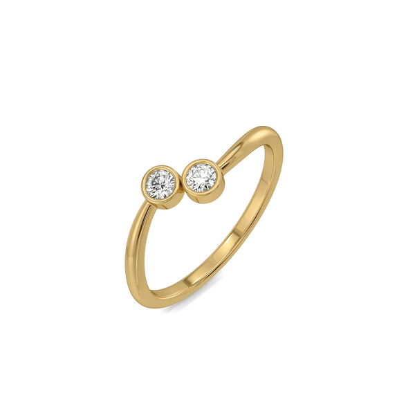 Crosslight - Lab Diamond Ring